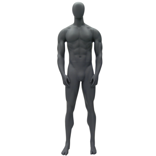 gray male mannequin