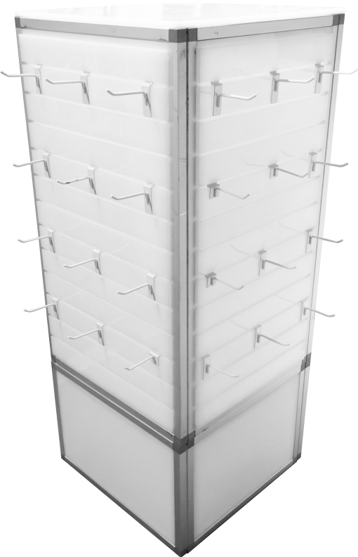 slat wall retail display