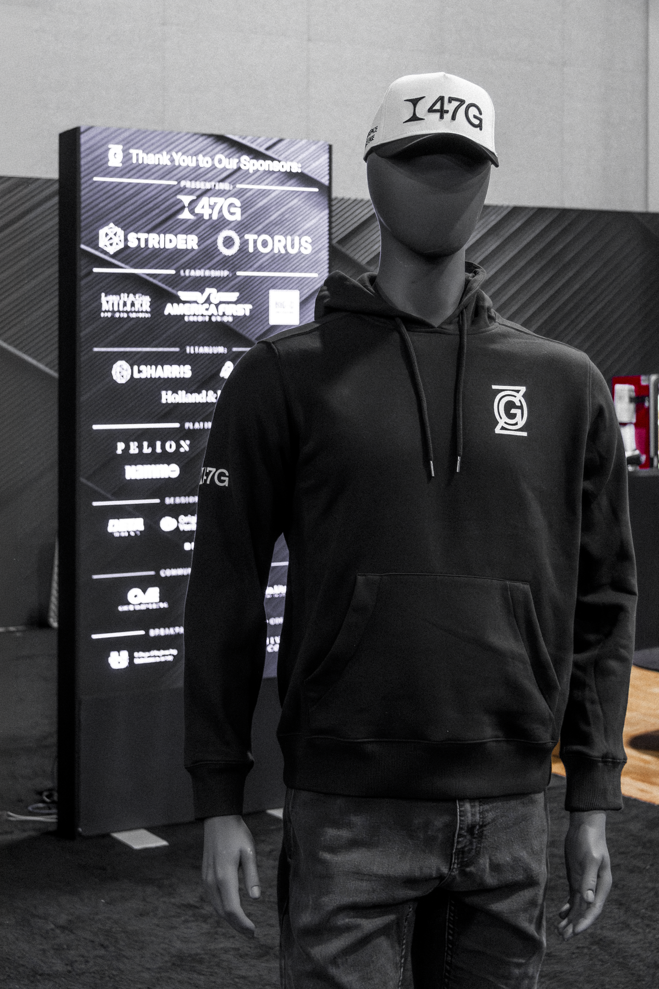 LED video wall installation at live event